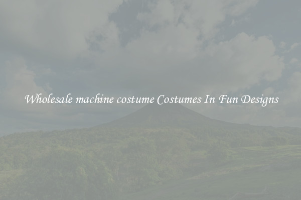 Wholesale machine costume Costumes In Fun Designs