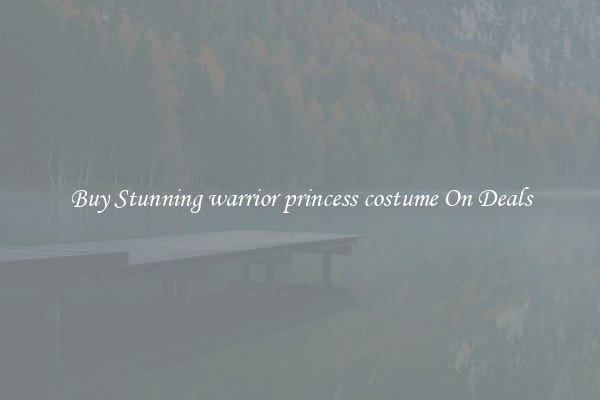 Buy Stunning warrior princess costume On Deals