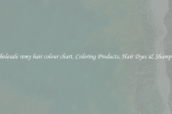 Wholesale remy hair colour chart, Coloring Products, Hair Dyes & Shampoos