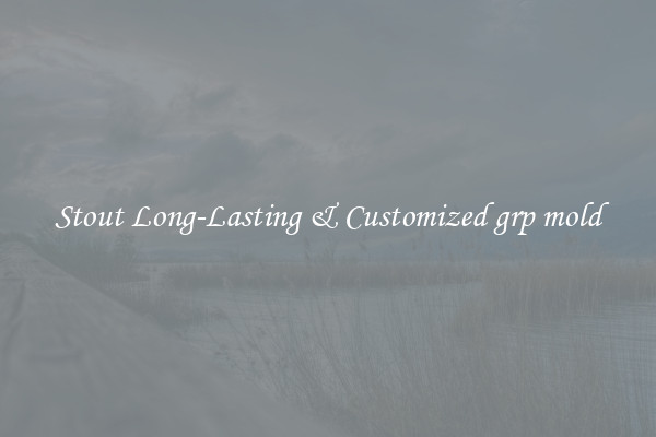 Stout Long-Lasting & Customized grp mold