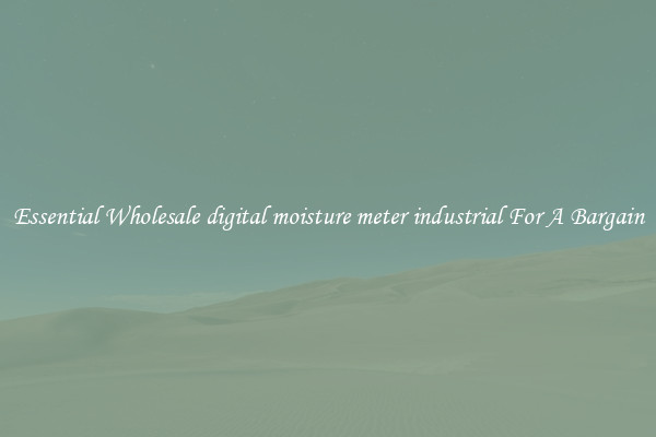 Essential Wholesale digital moisture meter industrial For A Bargain