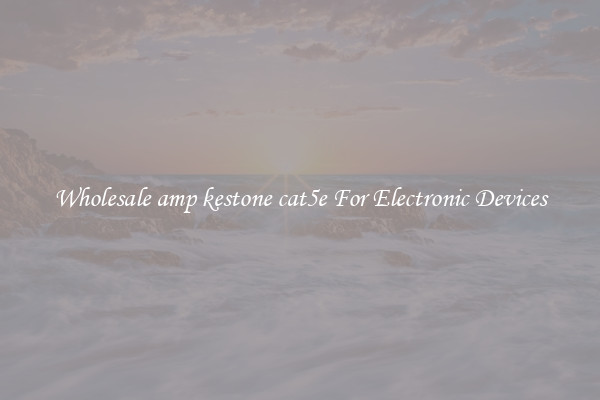 Wholesale amp kestone cat5e For Electronic Devices