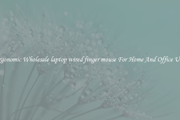 Ergonomic Wholesale laptop wired finger mouse For Home And Office Use.